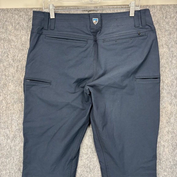 Kuhl Resistor Pants Men's 34x34 Blue Pockets Chino Hiking Outdoors Stretch 5226 - Picture 8 of 13